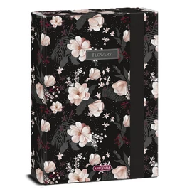 Ars Una Flowery Black 24 (5374) A5 füzetbox