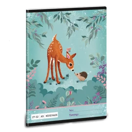 Ars Una My Secret Garden 24 (5339) A5 27-32 kockás füzet