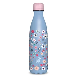 Ars Una 500 ml-es Pearl Blossom Blue 24 (5376) duplafalú fémkulacs