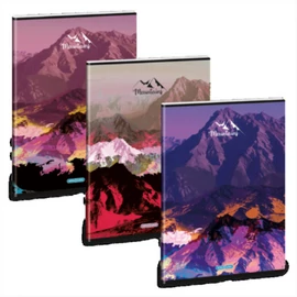 Ars Una Mountains 25 (5489) A4 extra kapcsos kockás füzet