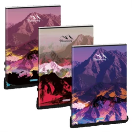 Ars Una Mountains 25 (5489) A4 extra kapcsos sima füzet