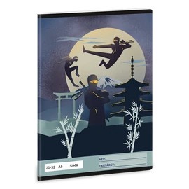 Ars Una Ninjas in the dark 25 (5457) A5 20-32 sima füzet