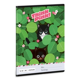 Ars Una Think-Pink 25 (5462) A5 14-32 1. osztályos vonalas füzet