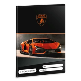 Ars Una Lamborghini 25 (5446) A5 12-32 3. osztályos vonalas füzet