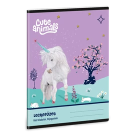 Ars Una Cute Animals Unicorn 25 (5448) A5 leckefüzet