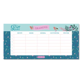 Ars Una My Secret Garden 24 (5339) egylapos órarend