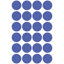 Avery 3596 18mm visszaszedhető 96db-os indigókék jelölőpont
