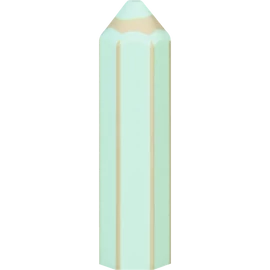 Brunnen ceruza alakú menta radír