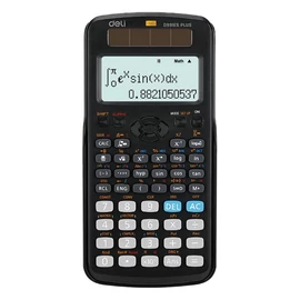 Deli Ultimate D991ES PLUS 417 funkciós fekete tudományos számológép