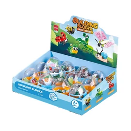 Deli Rovarok, 6 féle modell,  építőjáték tojásban