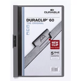 Durable Duraclip A4 60lapos fekete clip-mappa