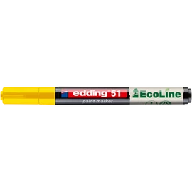Edding 51 EcoLine D10 sárga lakkmarker
