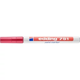 Edding 751 1-2mm piros lakkmarker
