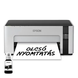 Epson EcoTank M1100 mono nyomtató USB, 5000 oldal tinta a dobozban