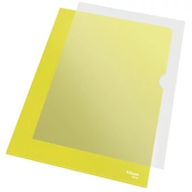 Esselte A4 narancsos 105mikron 25db/cs sárga genotherm