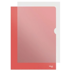 Esselte A4 narancsos 105mikron 25db/cs piros genotherm