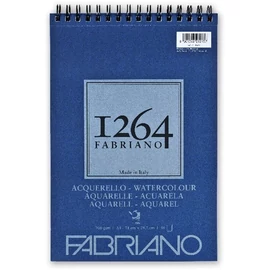 Fabriano 1264 Watercolour 300g A4 30lapos spirálkötött akvarell tömb