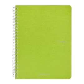 Fabriano Ecoqua A5 70lapos világoszöld kockás spirálfüzet