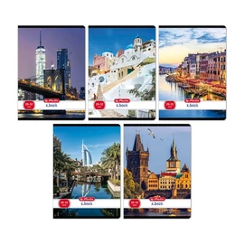 Herlitz City A5 20-32 sima füzet