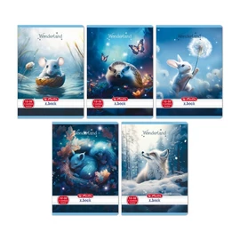 Herlitz Wonderland A5 12-32 3. osztályos vonalas füzet