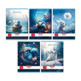Herlitz Wonderland A5 21-32 vonalas füzet