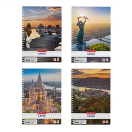 Herlitz City A5 80 lapos vonalas spirálfüzet