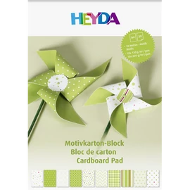 Heyda Zöld A4 20 lapos kartonlap szett