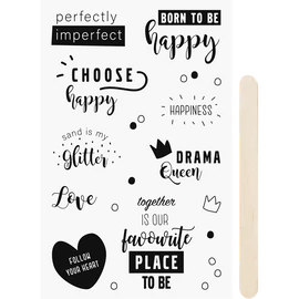 Heyda Happy simítható matricacsomag