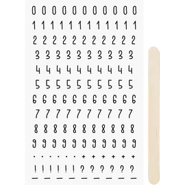 Heyda Numbers simítható matricacsomag