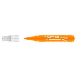 ICO D10 XXL (27) narancs textilmarker rostirón