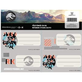 ICO Jurassic World 4db/ív füzetcímke