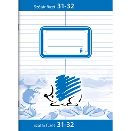 ICO Süni A5 31-32 szótárfüzet