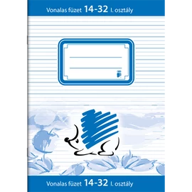 ICO Süni A5 14-32 1.osztályos vonalas füzet
