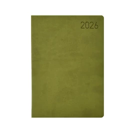 Kalendart Madeira 2026 M021 A5 napi beosztású zöld-zöld határidőnapló