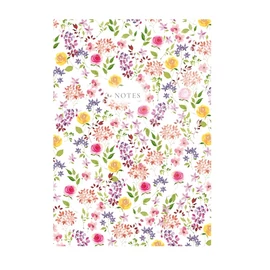 Kalendart 404 Notes found C167N A5 Flowers White élfestett jegyzetfüzet