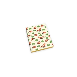 Kartos Ladybugs 1 db A6 arany élfestett füzet