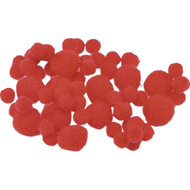 Knorr Prandell piros 8-20 mm 100 db/csomag pompom
