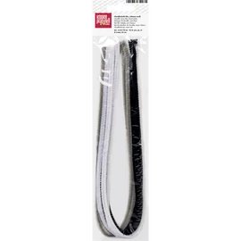 Knorr Prandell 6 mm 10 db/csomag fekete-fehér zsenília drót