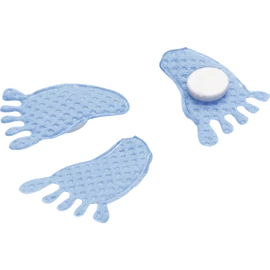 Knorr Prandell Babyfeet 2,5 cm 20 db kék polisztirol dekoráció