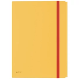 Leitz COSY mobil PP meleg sárga extra tasakos gumis mappa