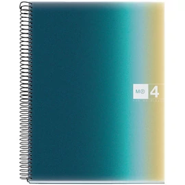 Miquelrius Aurora Iceland A4 4x30 lap PP kockás spirálfüzet