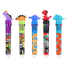 Nebulo Baby dino 10 színű golyóstoll