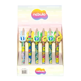Nebulo Smile radírozható nyomógombos zselés toll