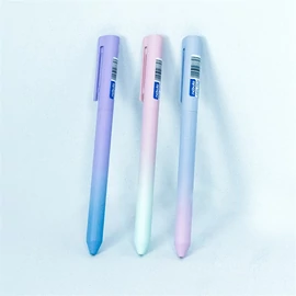 Nebulo 0,5 mm gradiens mintás kék zselés toll