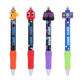 Nebulo Pixel gamer radírozható nyomógombos zselés toll