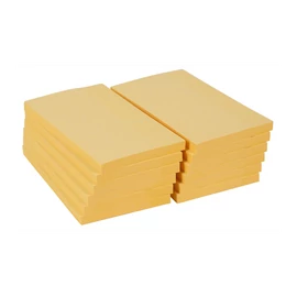 Office Depot extra 76x127 mm öntapadós 12 db sárga jegyzettömb