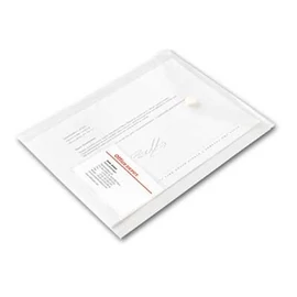 Office Depot A5 álló 5db/cs áttetsző fehér irattasak