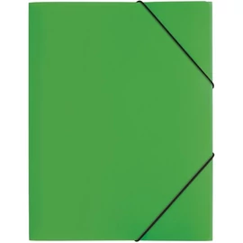 Pagna A4 PP zöld gumis mappa