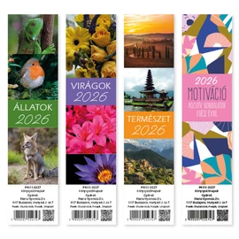 PD 2026 5x21 cm könyvjelző naptár