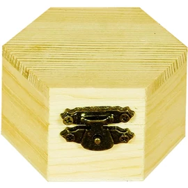 Pentart hatszög alakú 6x4 cm minidoboz